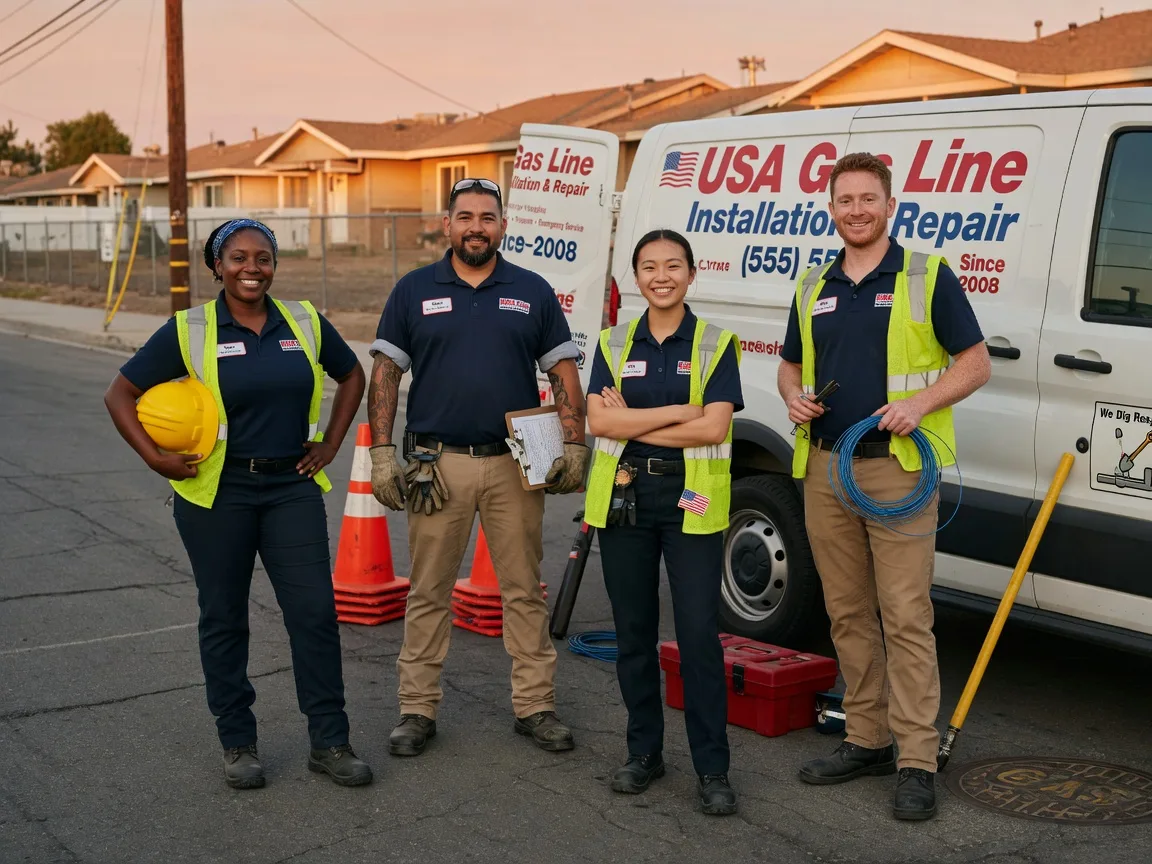 Gas Line Installation company in Randleman, NC